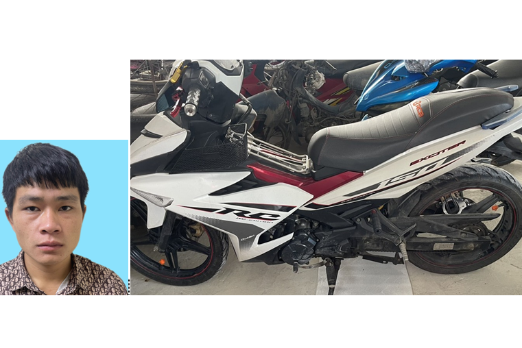 Người dân viết thư cảm ơn Công an xã An Lư truy tìm xe máy bị lấy trộm